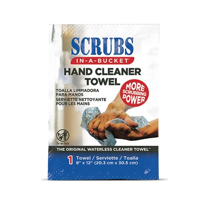 SCRUBS HAND CLEANER TOWELS (100/BX)