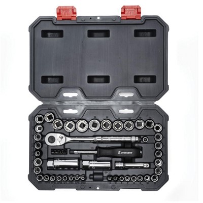 CRESCENT 50PC SOCKET WRENCH SET