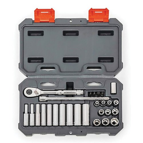 CRESCENT 27PC SOCKET WRENCH SET