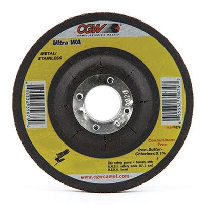 4.1/2X1/4X7/8 CGW WHITE DEP CENTR WHEEL