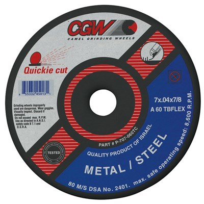 6X.040X5/8 CGW X-THIN REINFORCED WHEEL