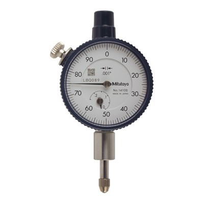 MTI .25IN .001 FLAT BACK DIAL INDICATOR