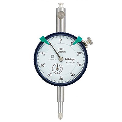 MTI 10MM .01 FLAT BACK DIAL INDICATOR