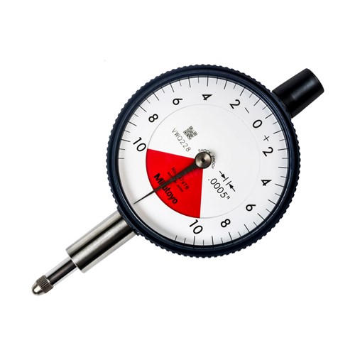 MTI .02IN .0005 FLAT BACK DIAL INDICATOR