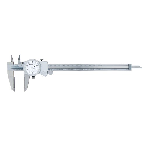 MTI 8" DIAL CALIPER WITH CARBIDE JAWS