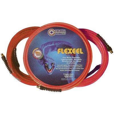 COILHOSE 1/4" X 50' FLEXEEL AIR HOSE