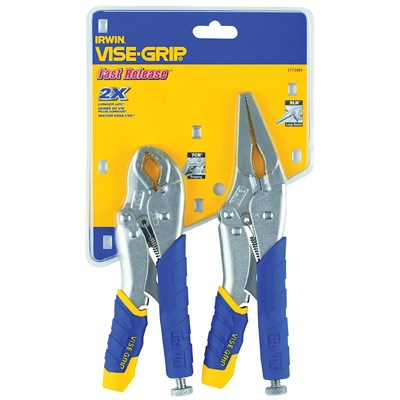 VISEGRIP 2PC LOCKING PLIER SET