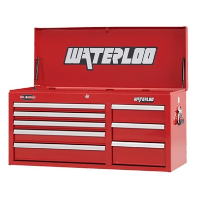 WATERLOO RED 41IN WIDE 8-DRAWER CHEST