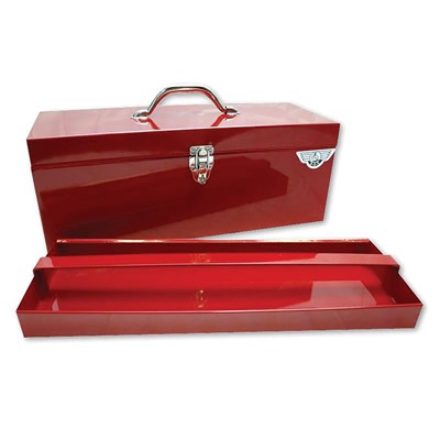 HANDHELD STD TOOLBOX W/TRAY 19X7X7.1/2