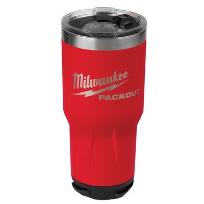 MILWAUKEE PACKOUT 30OZ RED TUMBLER