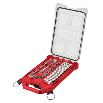 MILWAUKEE 28PC 3/8" RATCHET SOCKET SET