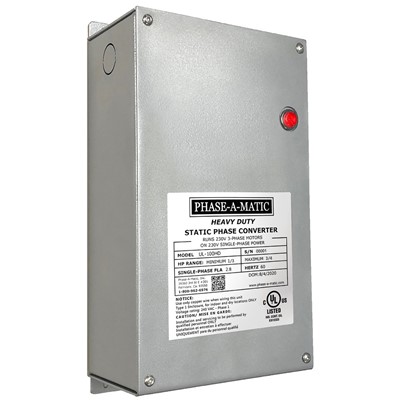 PHASE-A-MATIC UL-100HD PHASE CONVERTER