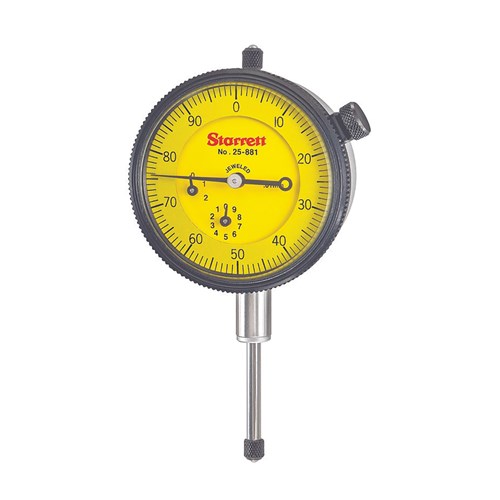 STARRETT 25MM 0.01MM DIAL INDICATOR