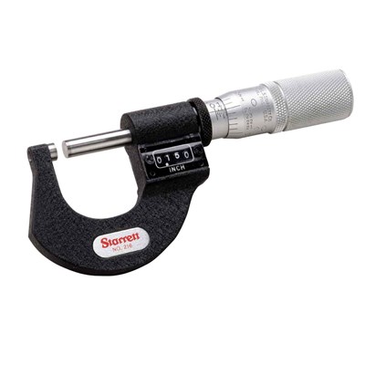 STARRETT 2IN. .0001 DIGIT MICROMETER