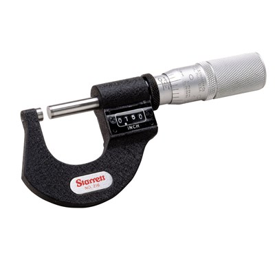 STARRETT 1IN..0001 DIGIT MICROMETER