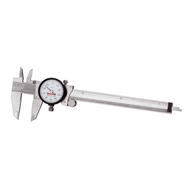 STARRETT 9" WHITE DIAL CALIPER 120AZ-9