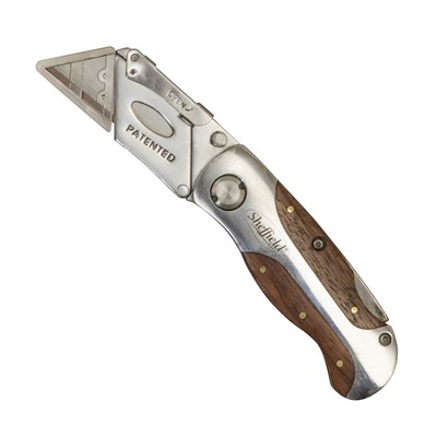 SHEFFIELD FOLD UTILITY KNIVE HRDWOOD HDL