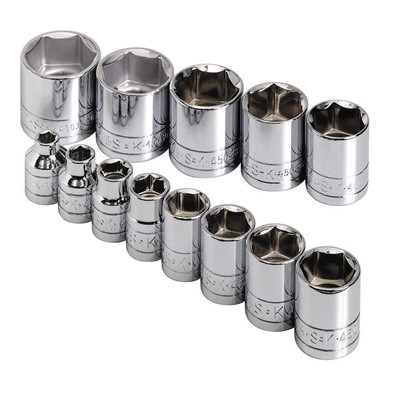 SK 13PC 3/8DR SOCKET SET 6PT