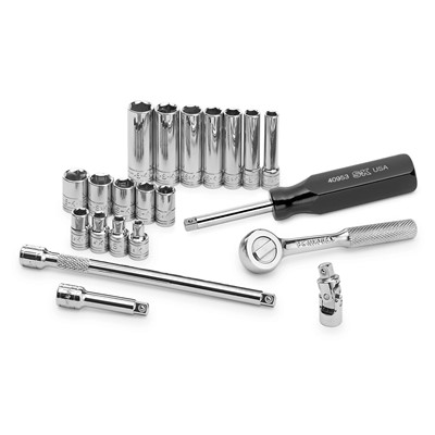 SK 21PC METRIC 1/4 DRIVE SOCKET SET