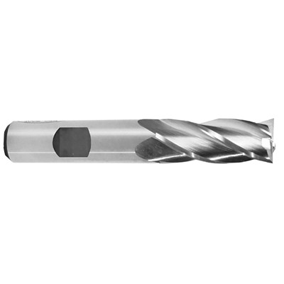 KBC 1X1 4FL MED CC SGL END MILL