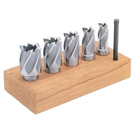 TMX 5 PC HS ANNULAR CUTTER SET 1" DEPTH