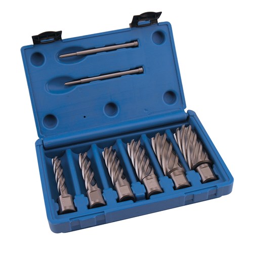 KBC 6 PC HS ANNULAR CUTTER SET 2" DEPTH