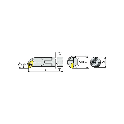 TMX SI-SDUCR 10-2 INDEXABLE BORING BAR