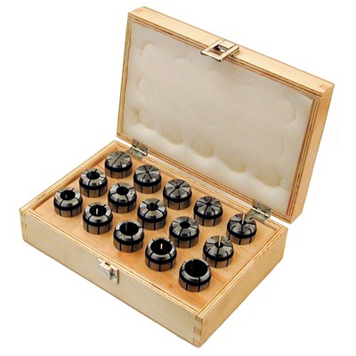 TMX 1/8-1" TG100 SINGLE ANGLE COLLET SET