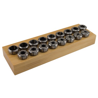 TECHNIKS 1/8"-3/8 DA200 17 PC COLLET SET