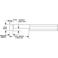 G-017-4 INTERNAL TOOL CARB GROOVING TOOL