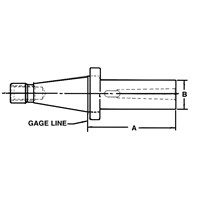 50NMTB 3MT COLLIS EXT. PROJ. MT HOLDER