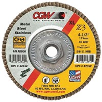 4.1/2X5/8-11 60X XL CGW T27 Z3 FLAP DISC