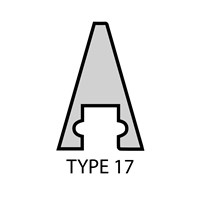 CGW 2X3X5/8-11 A16R T17 RESIN CONE