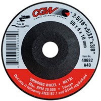 CGW 2.5/16X5/32X3/8 A40 T27 MINI DC WH