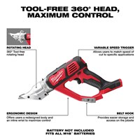 MILWAUKEE M18 14 GAUGE DOUBLE CUT SHEAR