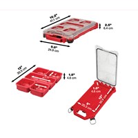 MILWAUKEE PACKOUT LOW-PROFILE ORGANIZER