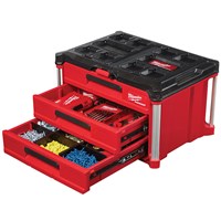 MILWAUKEE PACKOUT 3-DRAWER TOOL BOX