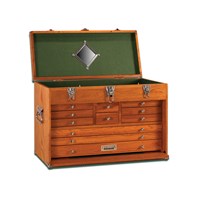 GERSTNER INT. 10DWR OAK TOOL CHEST