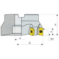 TMX 3IN. FACE MILLING CUTTER