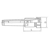 TMX ER-32 3MT SHANK COLLET CHUCK ONLY