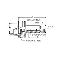 BRINEY HSK63A ER20X6.693GL CLT CHK ADPT