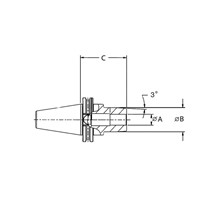 BRINEY CAT40 1/2X2.75GL SHRKFIT ADAPTER